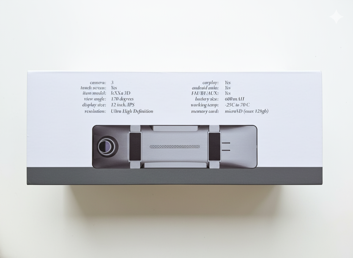 IeXXa 3D Dashcam